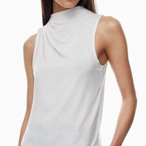 Babaton Boardroom Top - Drapey jersey cowlneck top